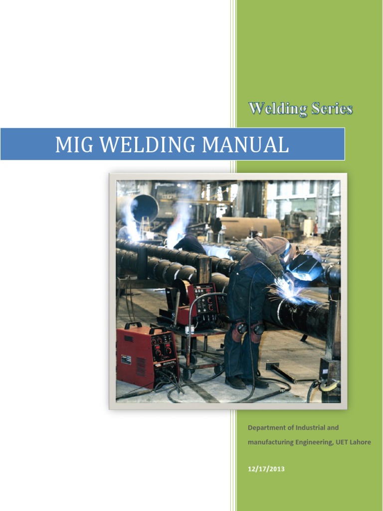 MIG Welding Manual Welding Metalworking