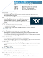 C Gillepsie Color Resume PDF 1