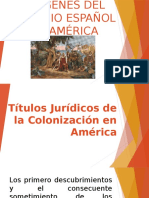 Orígenes del dominio español en América