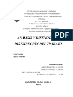 Distribucion Del Trabajo