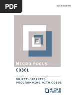 MICRO FOCUS - Object Oriented Programming With Cobol