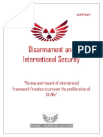 Disarmament and International Security