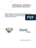 Terminos de Referencia para Contratar Co-Consultor/a Local (Guatemala) para Realizar La Evaluacion Final Del Proyecto K-GTM-2014-4088