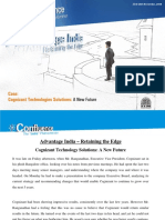Cognizant Technologies Solutions: Case:: A New Future