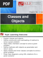 Classes and Objects: Chapter No.: 2