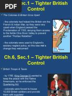 ch 6 sec 1 tighter british control