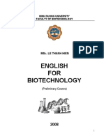 Biotech English Course1