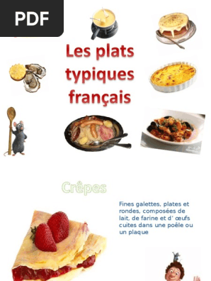 Les Plats Typiques Francais