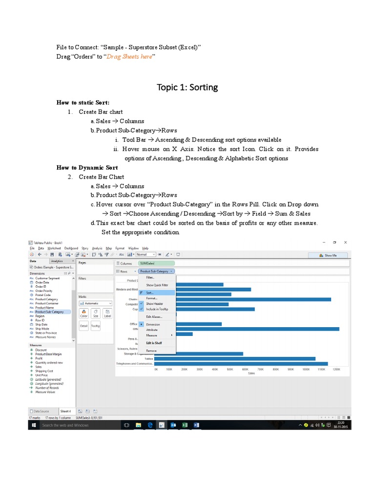 Tableau Companion Sort Hierarchy & Filter Reference Range Facebook