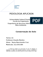 PEDOLOGIA APLICADA - Tecnicas de Conservação Do Solo