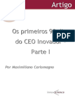 Os Primeiros 90 Dias de Um CEO Inovador I