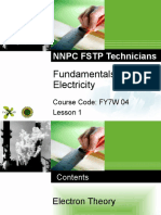 FY7W04 Electrical Module 1 Lesson 1