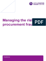 Managing The Risk of Procurement Fraud