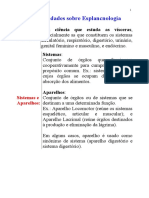 Visão Geral dos Sistemas e Cavidades do Corpo Humano