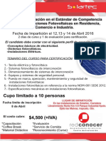 Curso Solartec EC586 Abril