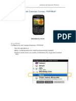 Correo Conf. BlackBerry Imap