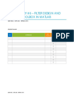 Lab 6 - Matlab FDATools