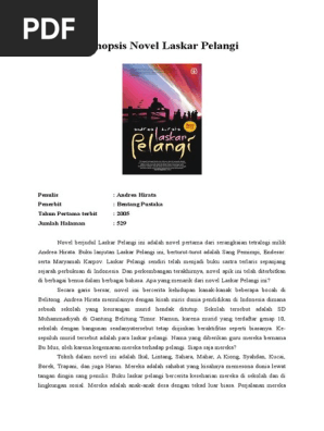 contoh resume novel laskar pelangi - Justin Quinn
