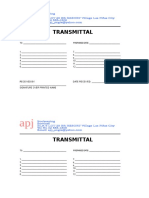 TRANSMITTAL.ods