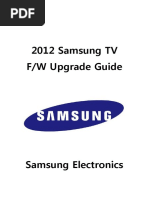 2012 TV Firmware Upgrade Guide PDF