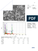 SEM EDS analysis of IMG2 sample