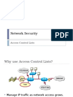 Lab 1 -Access Control Lists-ACL