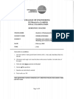 1415 Sem 2 Modelling and Analysis of Dynamic Systems