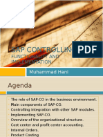 Sap Controlling: Functionality and Implementation