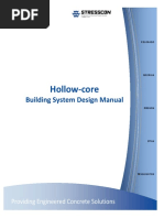 Hollow Core Slab Design Principles | PDF | Fracture | Prestressed Concrete
