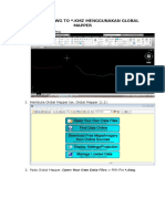 Konversi DWG To KMZ Use Global Mapper