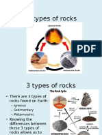 3 Types of Rocks