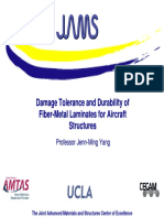 Damage Tolerance and Durability of Fiber - Metal Laminates For Aircraft Structures