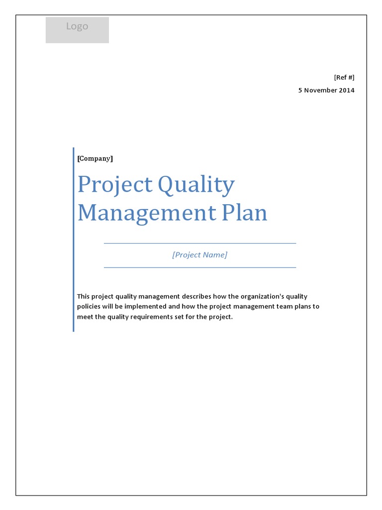 WWW - Magt.biz 0002a (0) Project-Quality-Management-Plan PDF | PDF ...