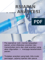 PRA ANASTESI: PERSIAPAN PASIEN SEBELUM OPERASI