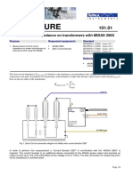 TP - 101.01 - Short Circuit Impedance With Midas - 1110 PDF