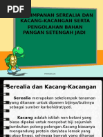 Download Pengolahan Dan Penyimpanan Bahan Pangan Setengah Jadi Serealia Dan Kacang by Alifia Rahma SN324321051 doc pdf