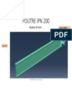 TP Poutre IPN Trouée en 3D PDF