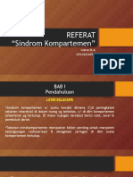 Bedah (Tugas) - PPT Referat Sindrom Kompartemen 'Ortopedi'