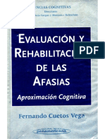 Evaluacion y Rehabilitacion de Las Afasias-Aproximación Cognitiva-Cuetos, F PDF