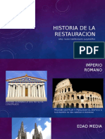 Historia de La Restauracion