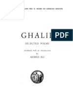 Ghalib Selected Poems Introduction-AhmedAli