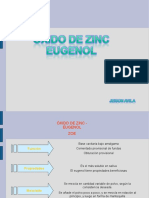 Oxido de Zinc Eugenol