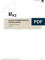 Download K2 for SharePoint RC Installation by tes SN324344114 doc pdf