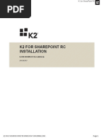 Download K2 for SharePoint RC Installation by tes SN324344114 doc pdf