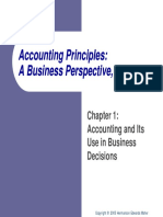 Accounting Principles: A Business Perspective, 8e