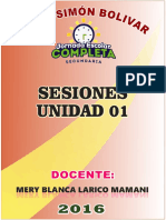 Sesiones de Aprendizaje PDF