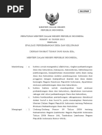 Download Permendagri 81 Tahun 2015 Ttg Evaluasi Desa Dan Kelurahan by Ishak Hatorangan SN324354538 doc pdf