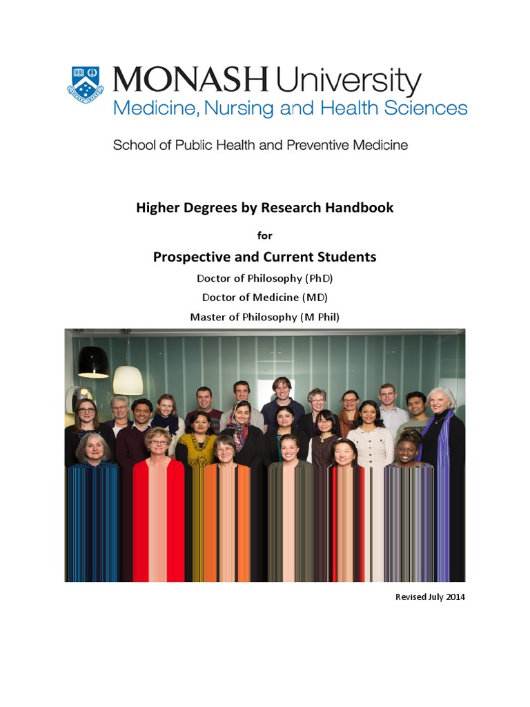 Monash thesis embargo image