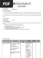 CS2 Programming 1