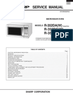 Horno de Microondas Sharp R352da